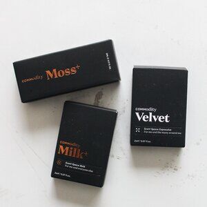 commodity velvet, milk expressive + moss expressive samples pack